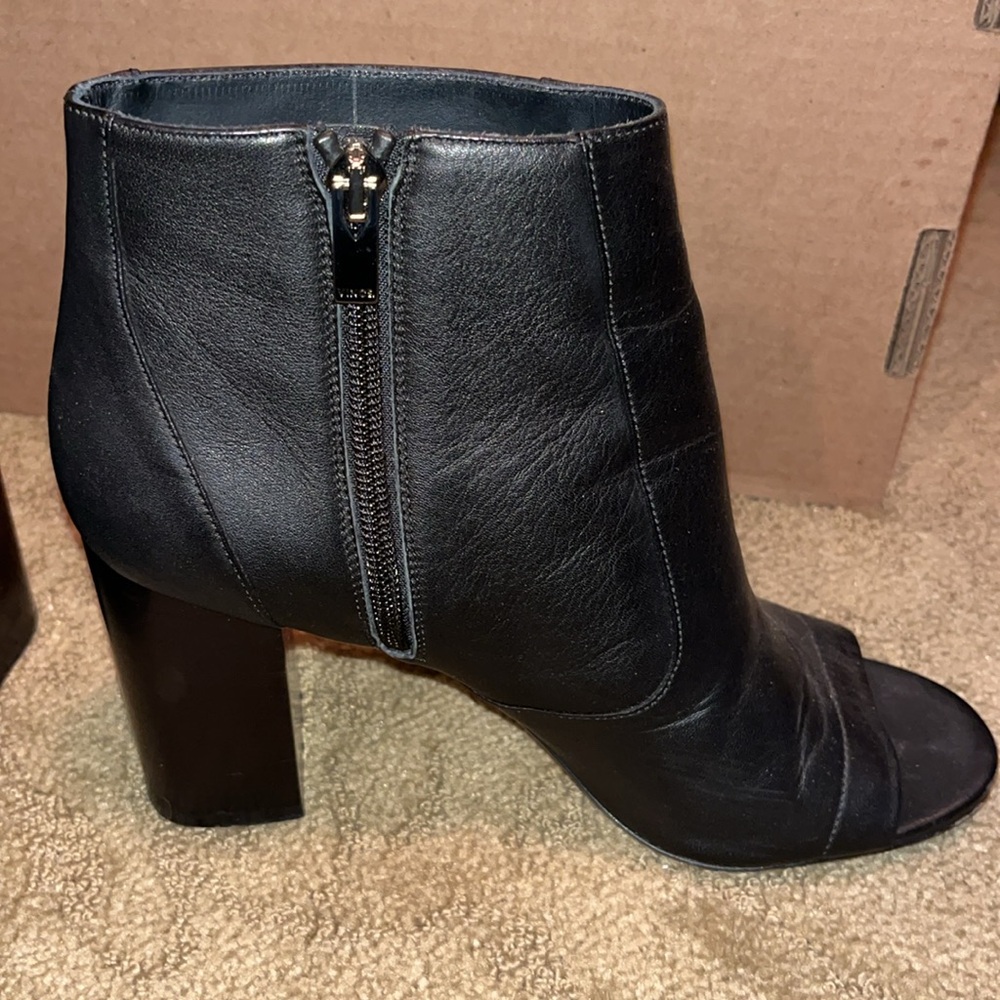 Vince Open Toe Platform Booties - image 3